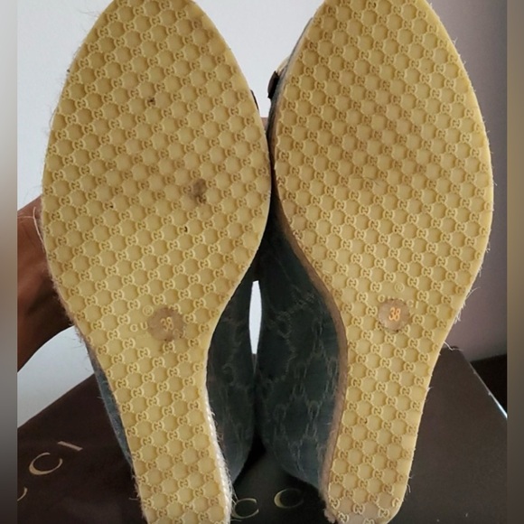 Gucci Denim Wedge - Picture 3 of 4